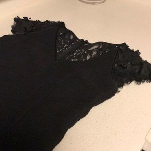 Maeve Flower embellished sleeve dress size 0